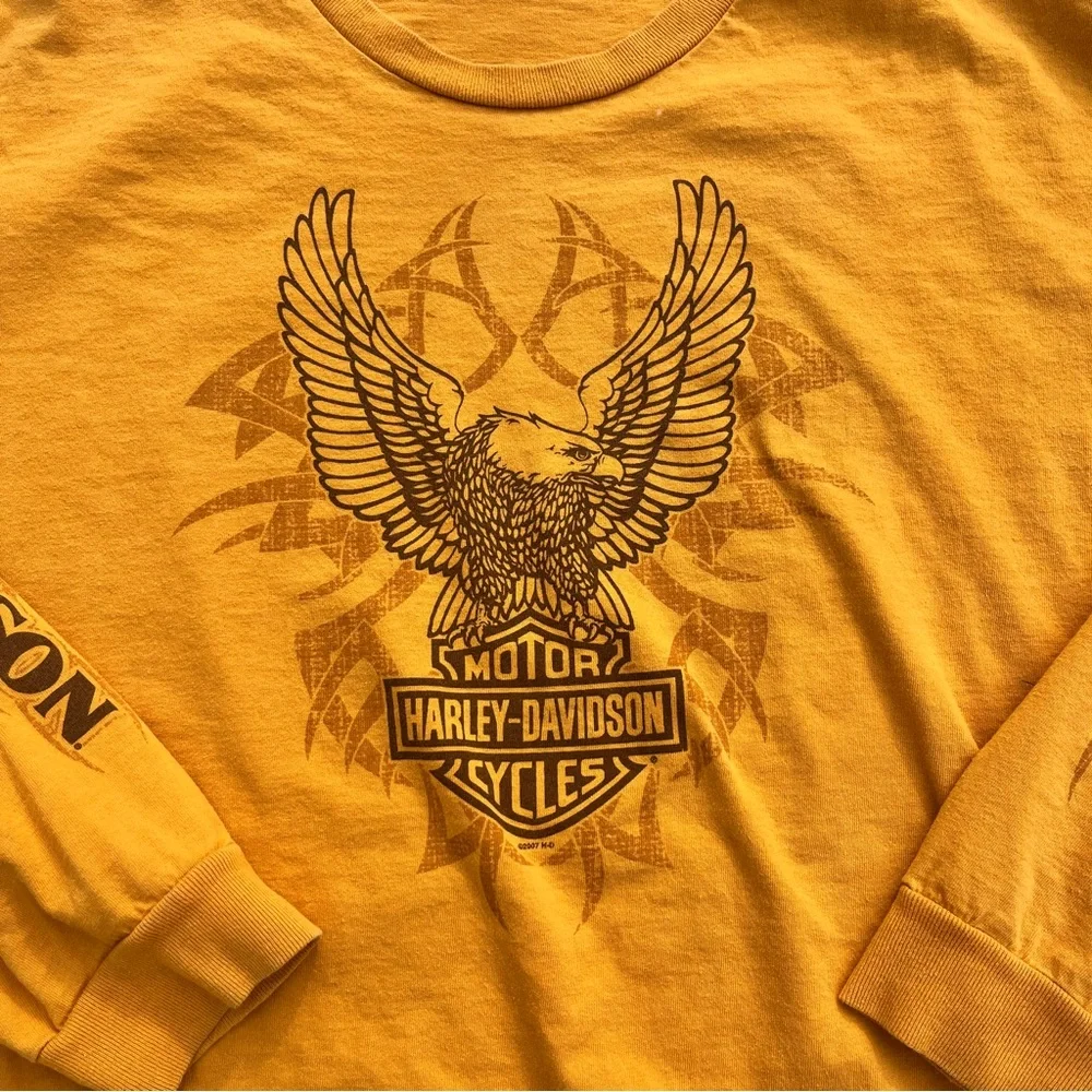 2000s Harley Davidson Motorcycles Long Sleeve T-shirt Size 2XL Florida - Picture 3 of 9